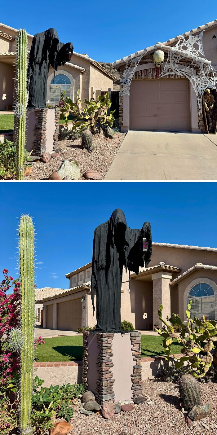 43. “Reaper Like Character I Made This Year Is Up”