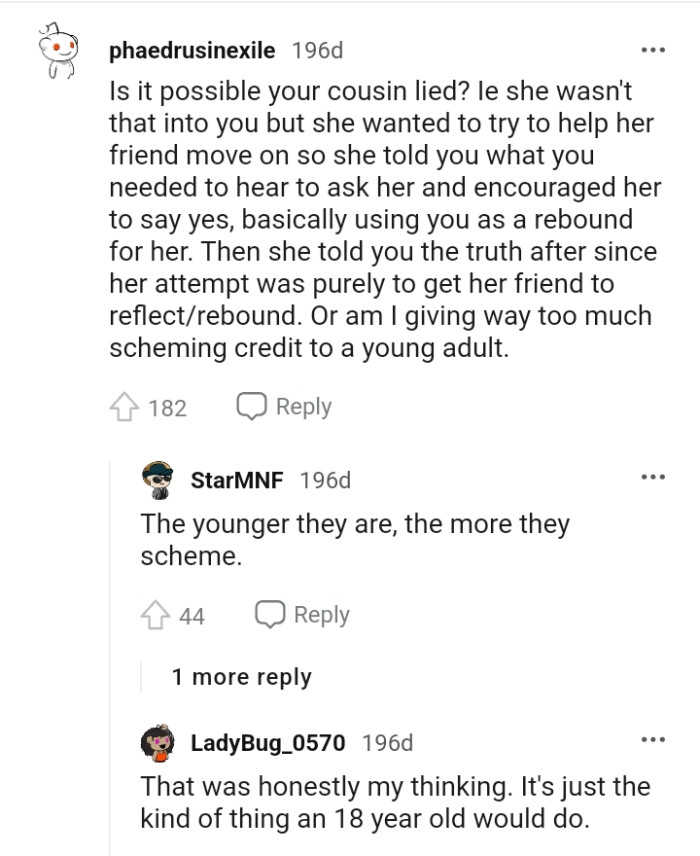 She Told the OP the Truth