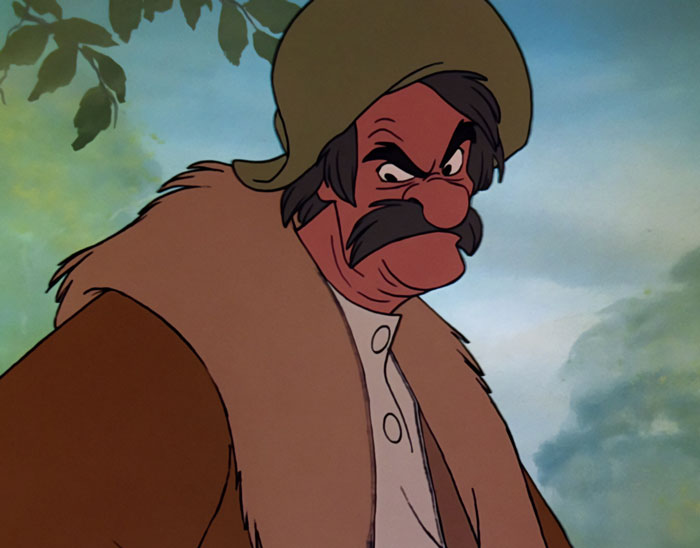 9. Amos Slade (The Fox and the Hound)