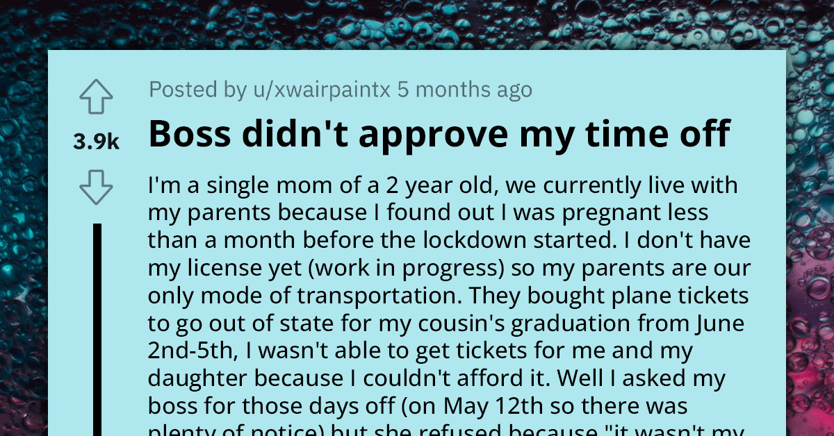 Single Mom Confronts Employer And Finds Unexpected Support In Balancing Work And Family