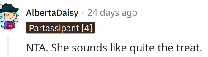 Quite the treat, yes