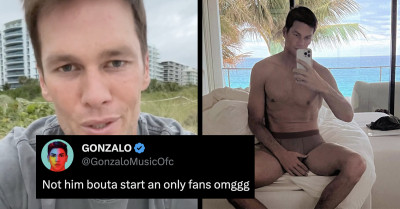 Twitter Reacts To Tom Brady Giving Off "Divorced Dad Vibes" In His Latest Instagram Post