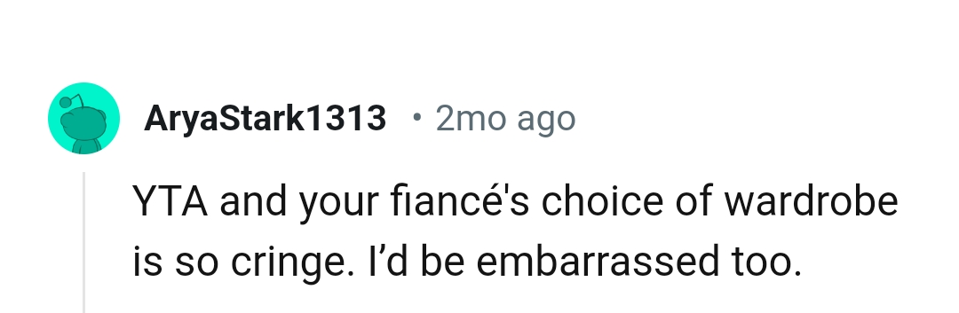 This Redditor would be embarrassed too