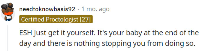 It seems like both parties share some responsibility in this situation. While it's true that the person should take initiative to handle their own responsibilities, it would also be helpful for others to provide support and assistance when needed.
