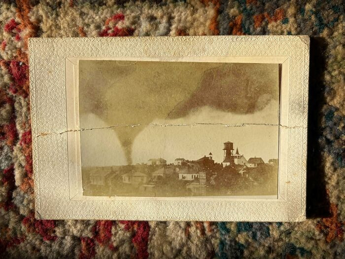 "1899 Tornado Photo By C. Bartholomew"