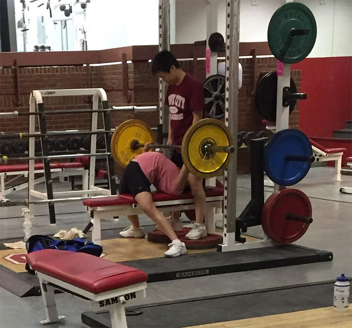 46. I think someone's about to break himself in two