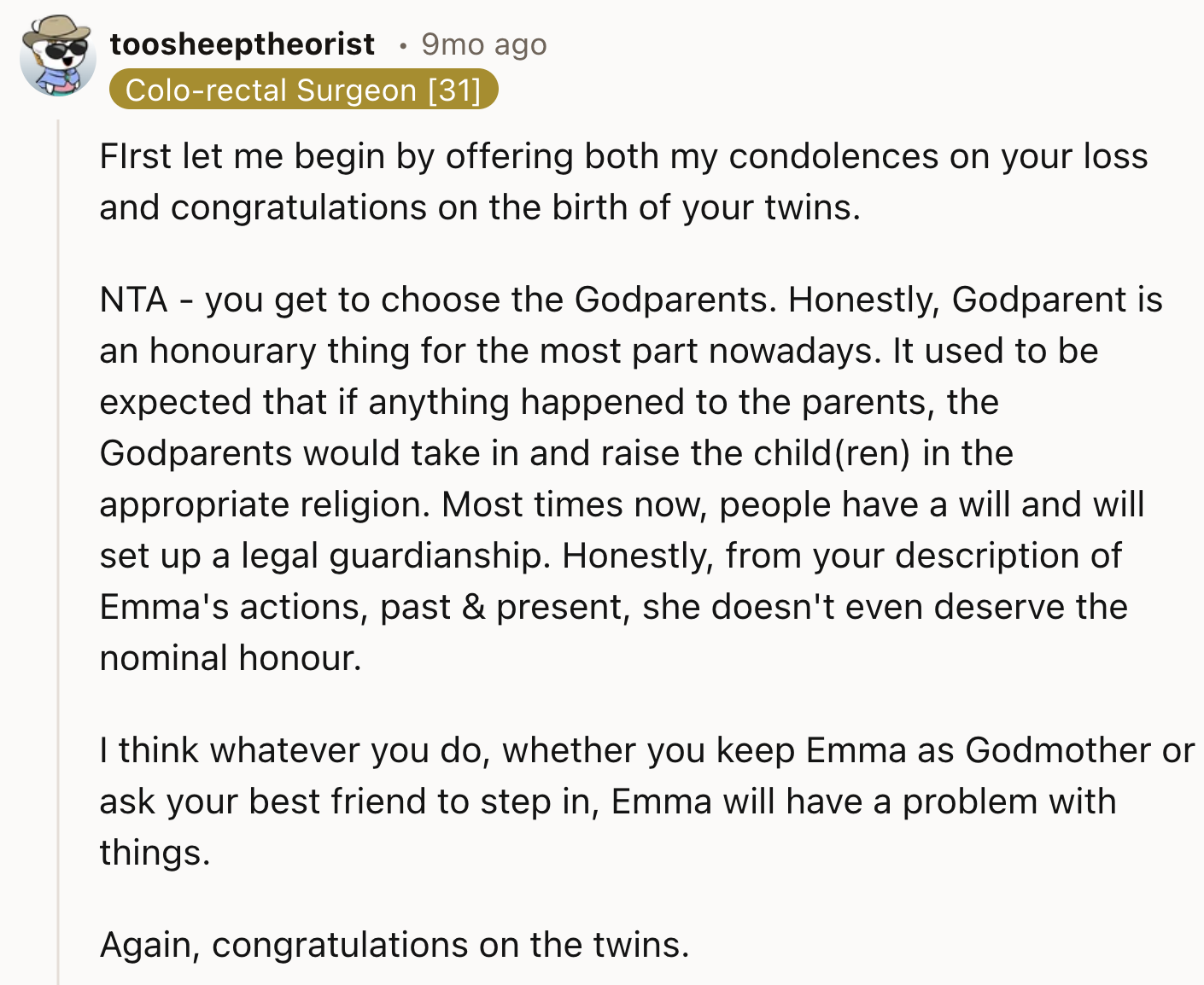 Being a Godparent Is An Honour