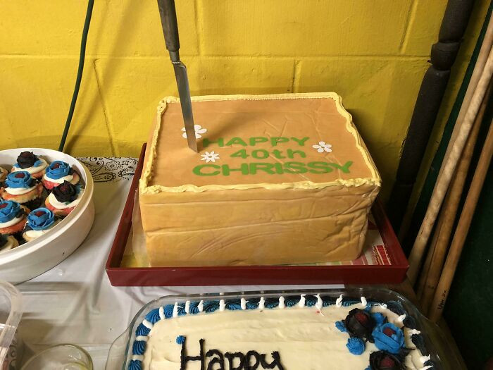 "When It Comes To Wisconsin Stereotypes, I Think 'Man, We Aren’t Really Like That,' But This Was A 40-Pound Birthday Cheese At The Bar Last Night, Not A Cake"