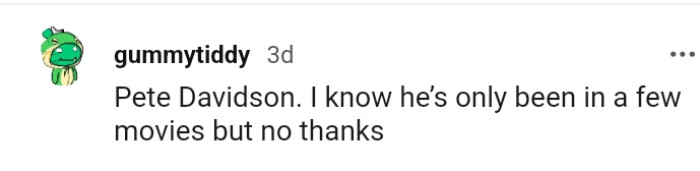 24. For this Redditor, it's Peter Davidson