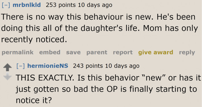 This is exactly why she needs to talk to her daughter.