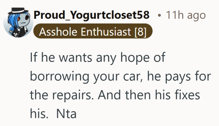 Fix what was damaged, then fix the situation that caused it.