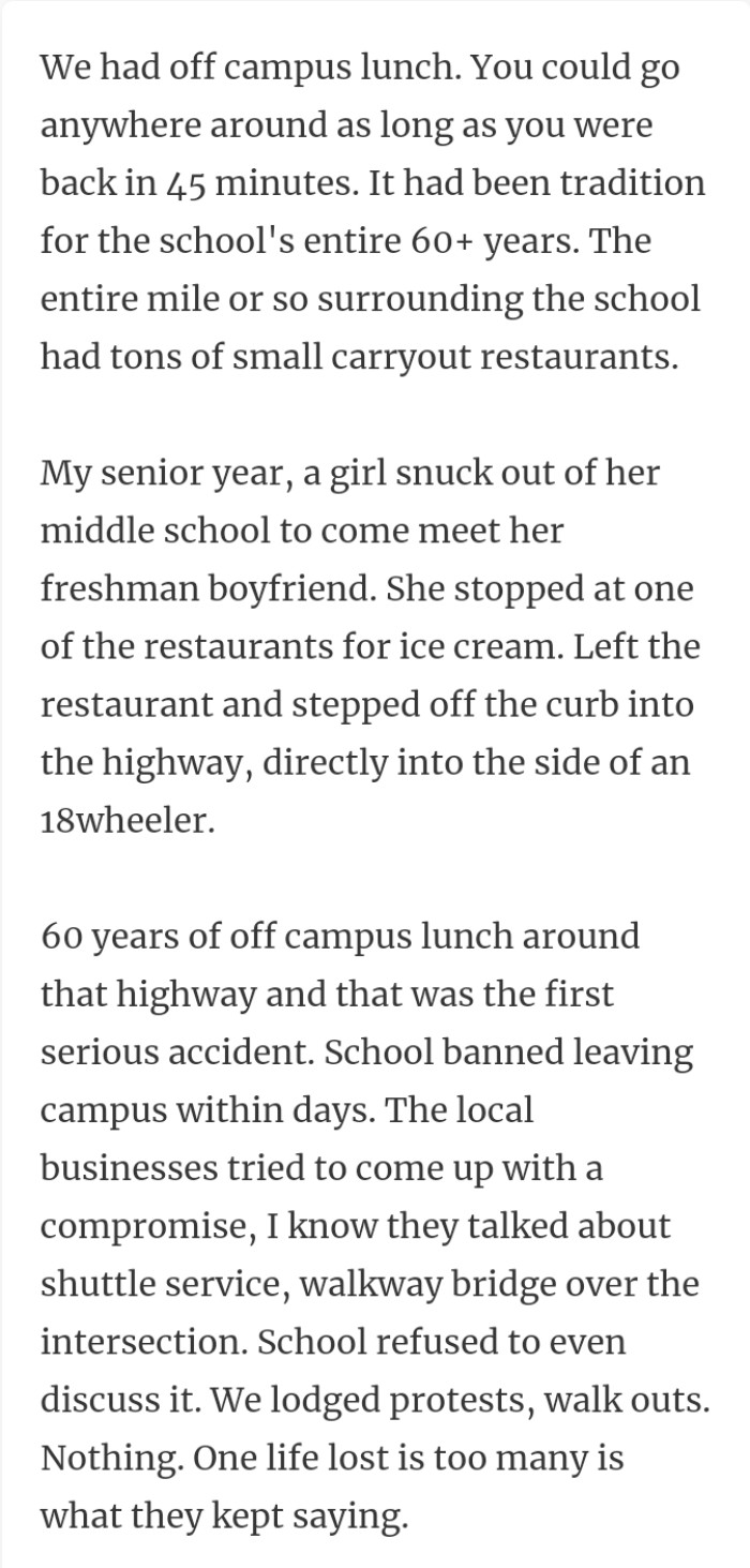 11. Freshman boyfriend