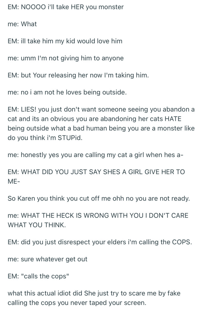 Here’s how the conversation went