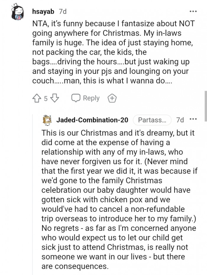 This Redditor's in-law's family is huge
