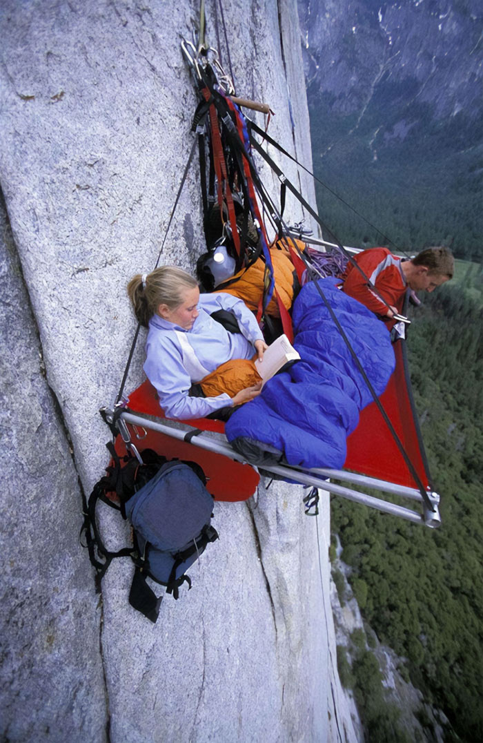 11. Relaxing On The Side Of A Mountain