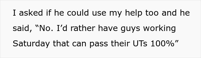 Help declined - 100% pass or nothing