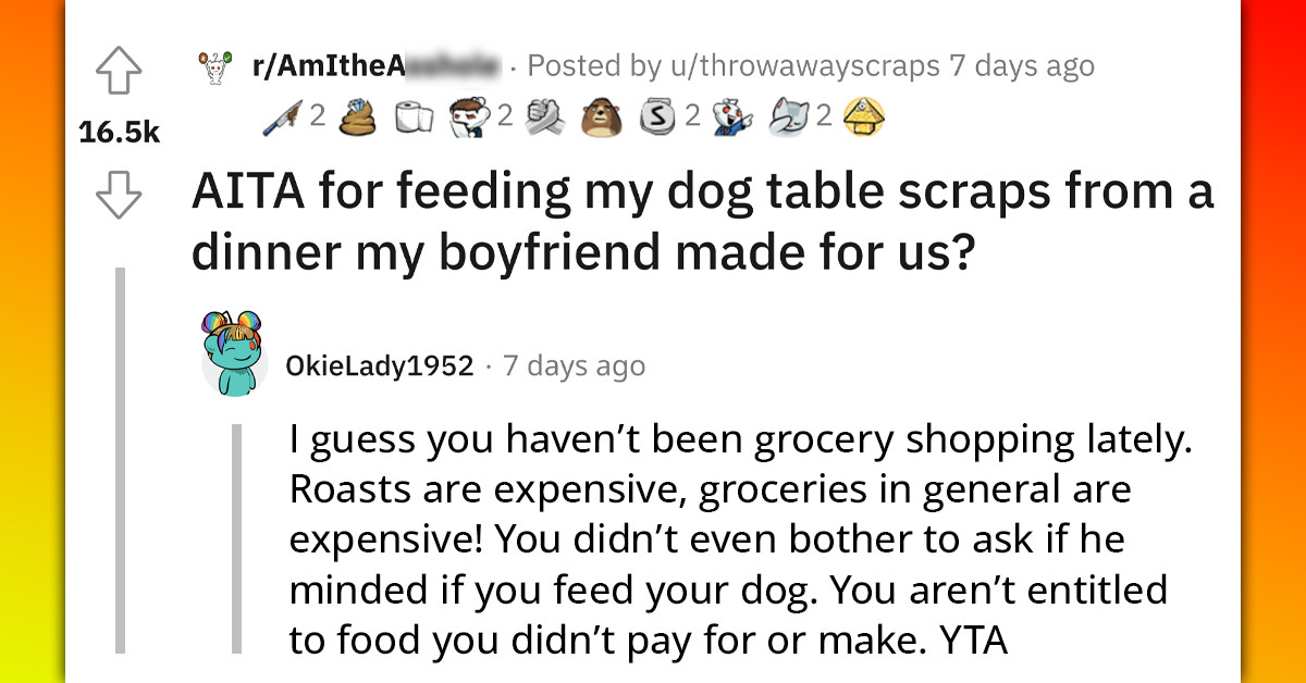 Woman Serves Dog From The Romantic Dinner Her Boyfriend Prepared; Now Their Relationship Is On The Ropes