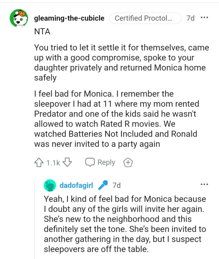 This Redditor remembers their own sleepover