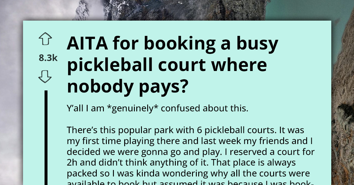 Pickleball Player Follows Official Booking Rules - Gets Called Out By Regulars Who Ignore Them