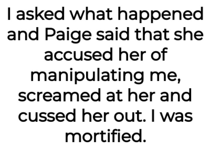 OP's sister revealed what happened