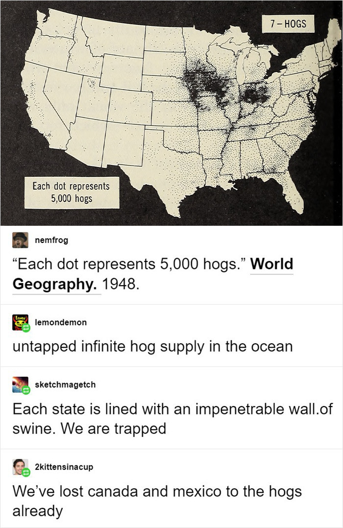 15. Hogs are taking over