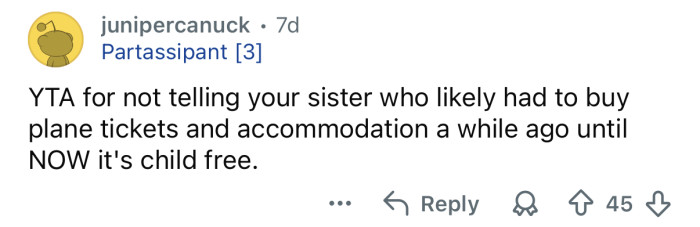 You changed the rules last minute.