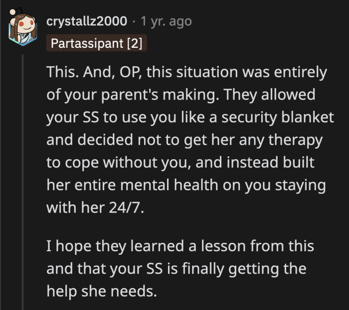 It Was the Only Way She Could Be Herself