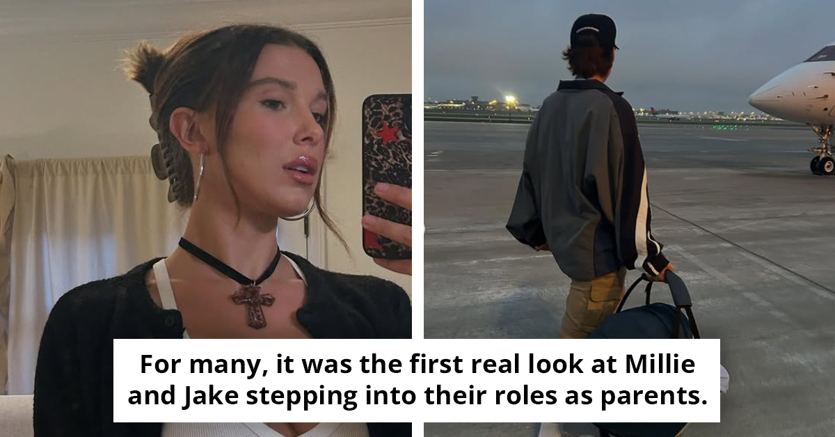 Stranger Things Star Millie Bobby Brown Introduces Her Adopted Baby Girl to the World