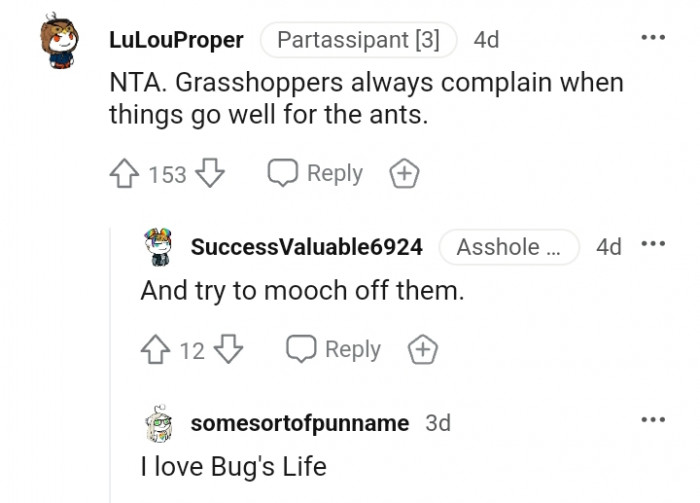 The bug's life