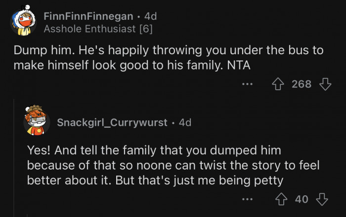 OP should dump her fiancé.