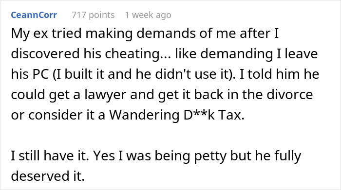 Wandering D**k Tax