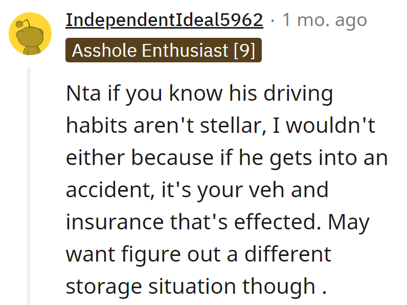 Put some plans in place, OP.