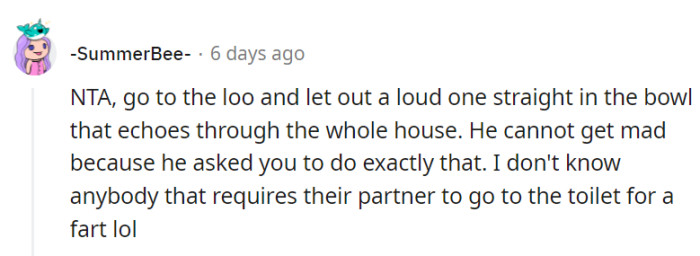 A petty but funny solution: