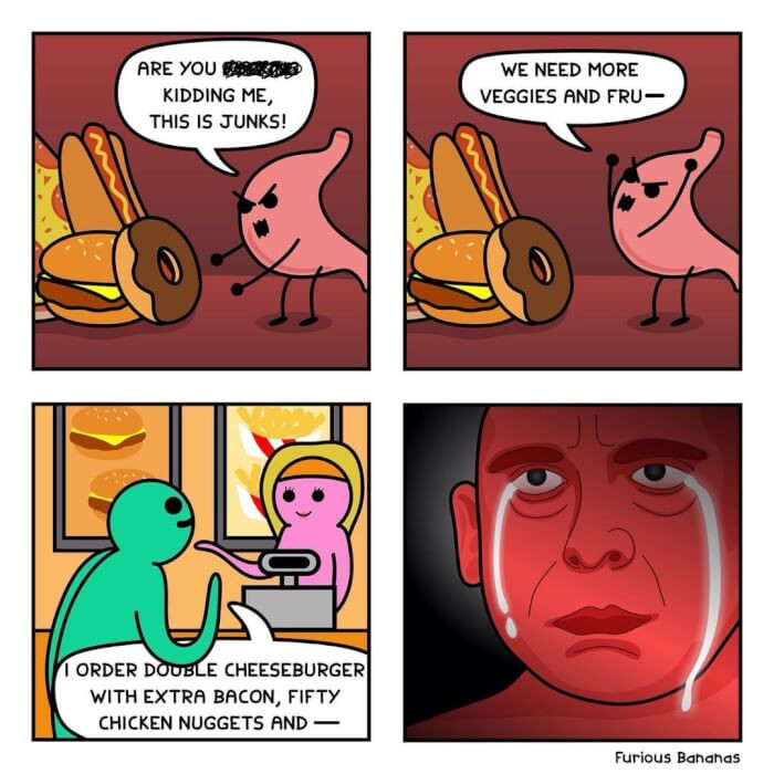 6. What your body needs versus what you actually want