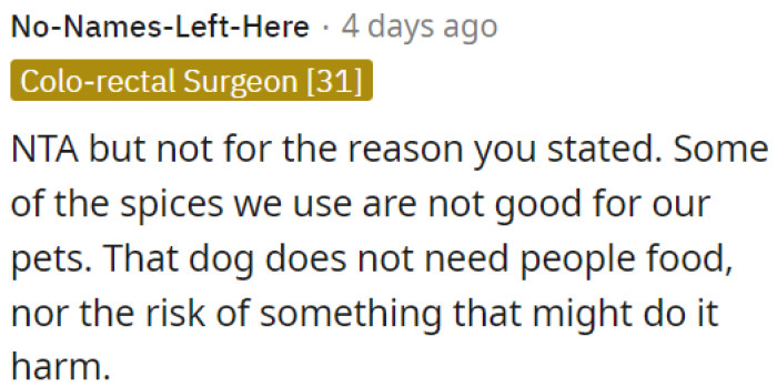 Some spices we use can be harmful to pets.