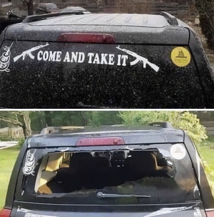 10. They came, they took...