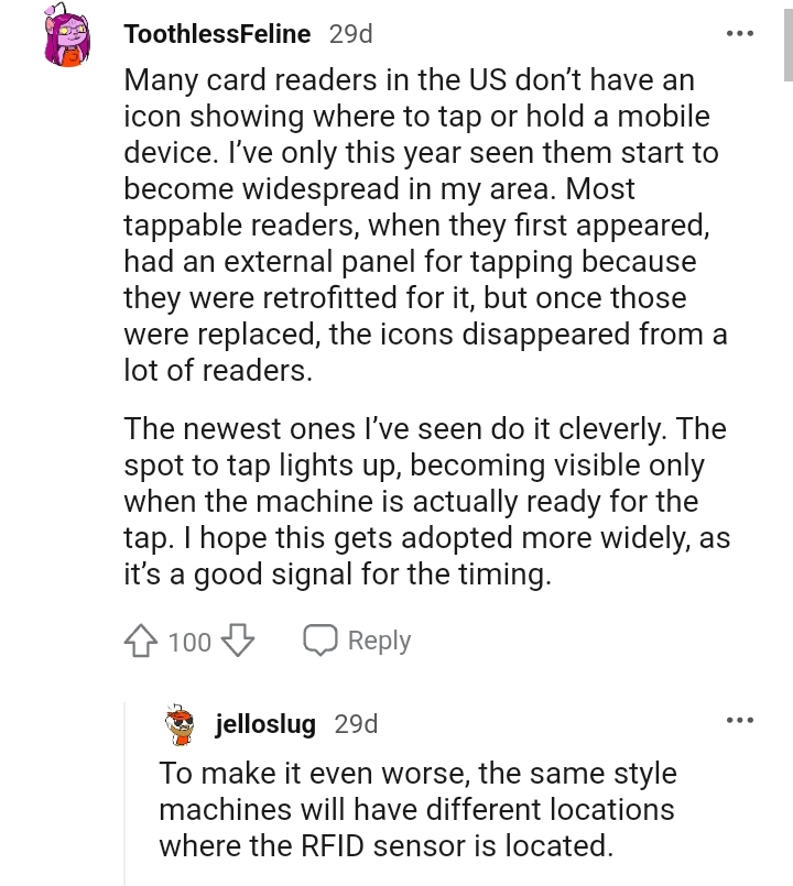 The newest ones this Redditor has seen do it cleverly