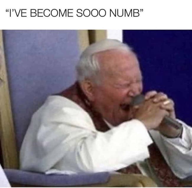 11. Linkin Park would be proud.