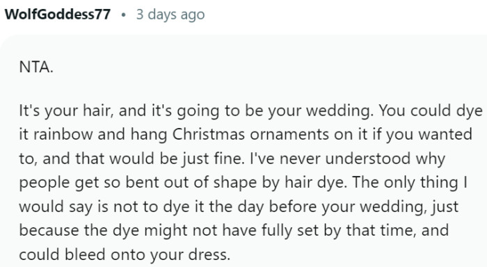 Some practical advice: