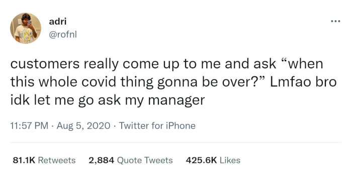 12. I don’t think customer service workers know the answer to this