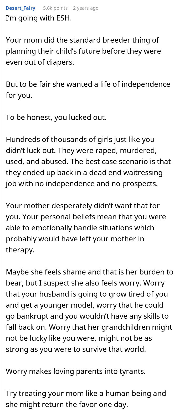 A seemingly fair verdict