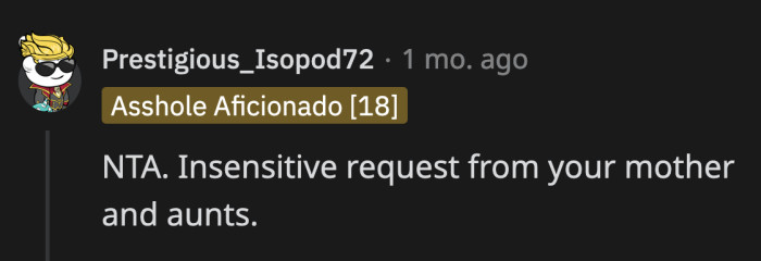 It actually is, especially if they know about their rocky history