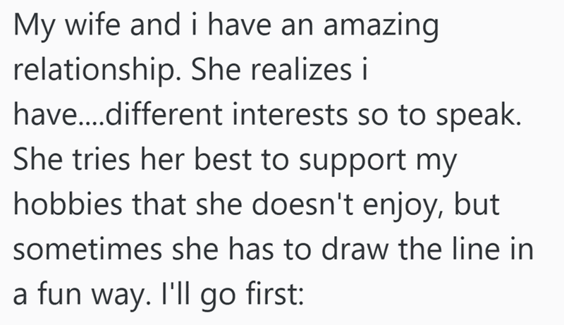 Hobbies and interests