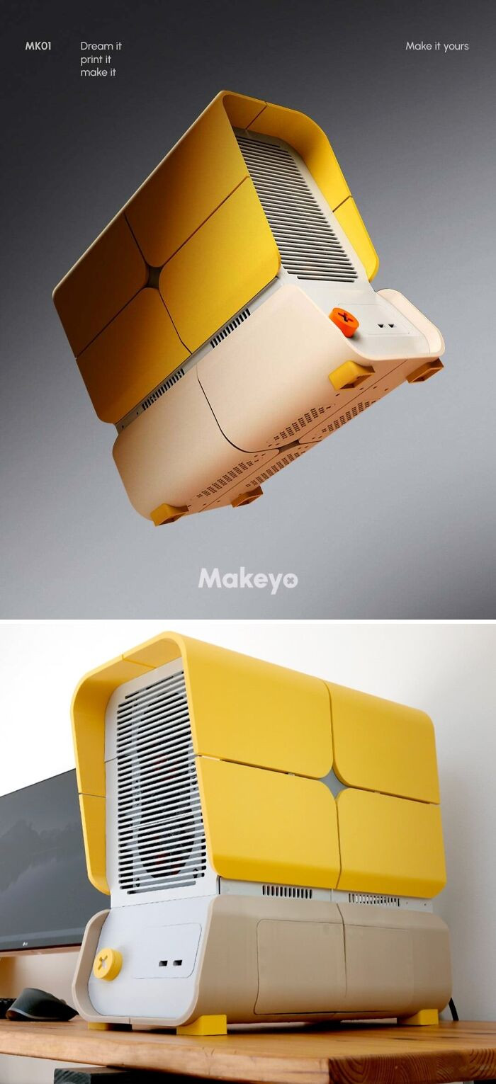"3D Printed PC Case"