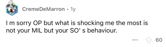 SO is worse than MIL!