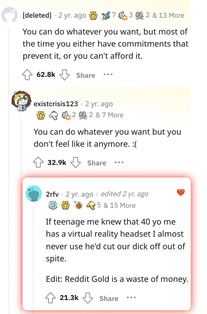 #7 Things are just not as fun and carefree as high school.