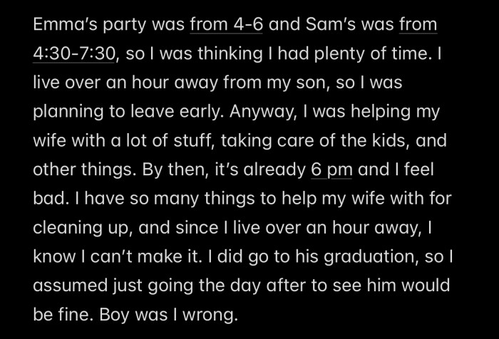 OP initially had a plan that would help solve his problem.