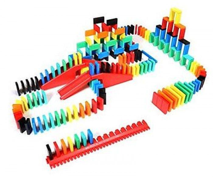 50. Rainbow Dominoes Set - $44.99