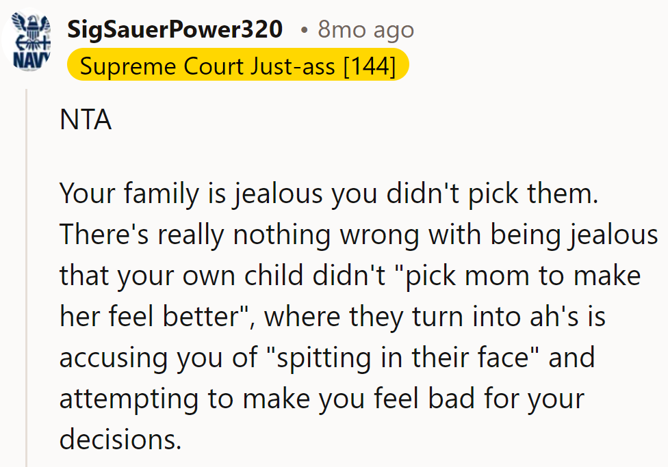 Family feud: When 'pick me' turns into 'kick me out'. Sorry, no guilt-trip tickets sold here!