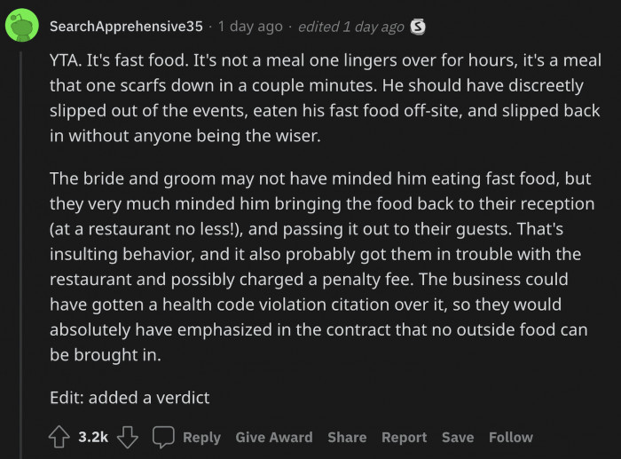 Two words: Insulting behavior!